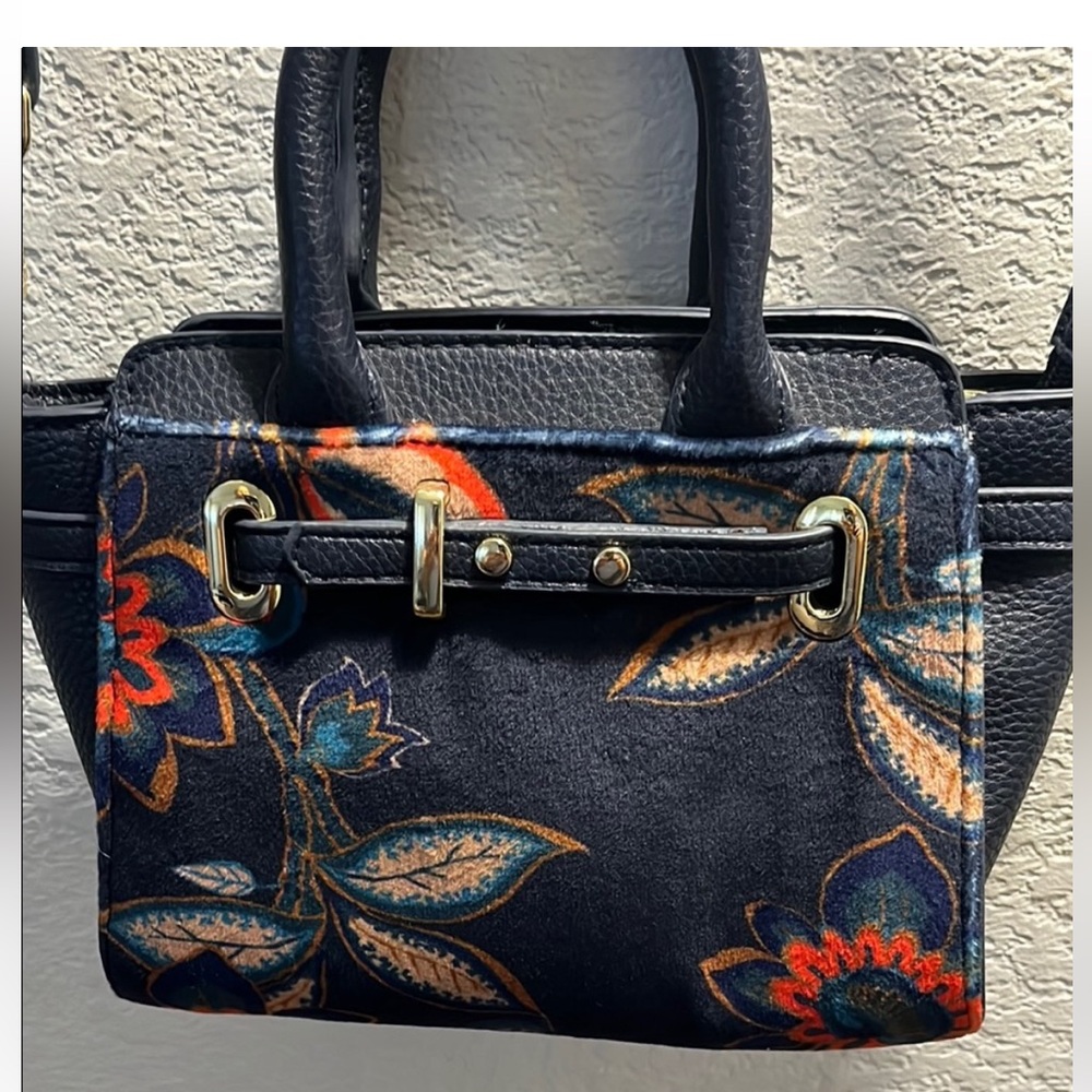 Mini Satchel Floral Crossbody Bag - Unbranded, Boho Target Look Alike